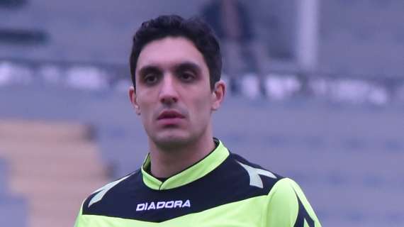 Davide Miele l'arbitro di Piacenza-Livorno