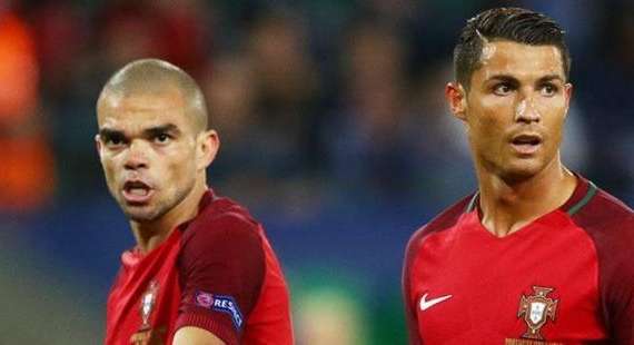 Pepe dentro y Cristiano fuera de la nueva lista de Portugal