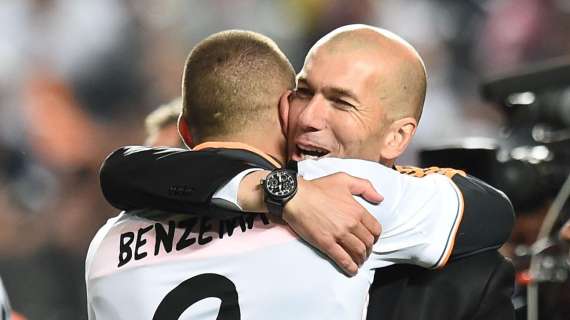 Zidane lo tiene claro: "Benzema merece el Balón de Oro"