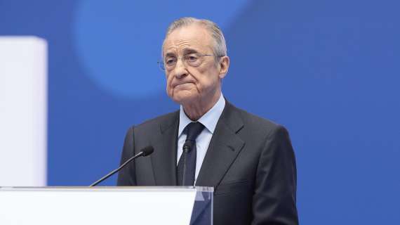 Florentino Pérez, como nunca antes se le había visto
