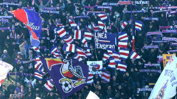 Nessuna chiusura della curva, per la Fiorentina maxi multa da 50mila euro