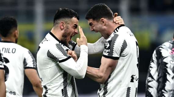 Il gol di Kostic a San Siro: la Juventus torna a celebrare l'esterno sui social
