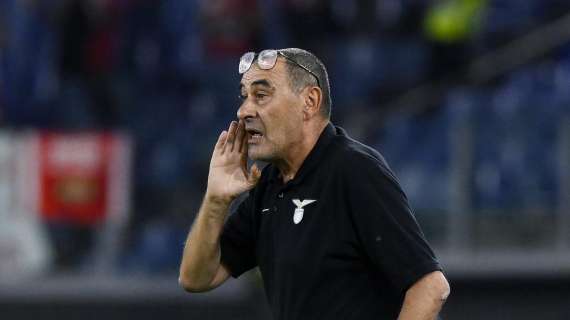 Lazio, Sarri: "Tanta roba fare 7 punti nelle ultime 4 partite con Juve e Napoli in trasferta"