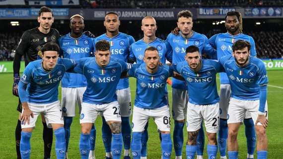 Juve-Napoli, "mezzo" recupero e un personalizzato per gli azzurri: la nota