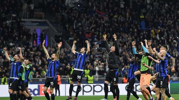 L'Inter ne fa tre all'Atalanta, nerazzurri momentaneamente secondi