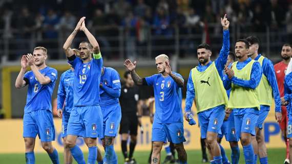 Ranking FIFA, la Nations League fa bene all'Italia che scavalca la Spagna al sesto posto
