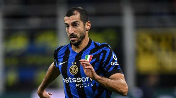 L'Inter perde Mkhitaryan: elongazione agli adduttori