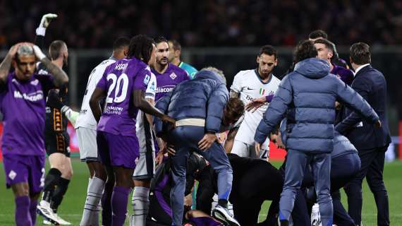 Bove, il dg della Fiorentina annuncia: "Non è più in terapia intensiva"