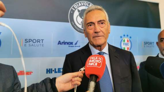 Gravina: "Obiettivo della FIGC è lo sviluppo del caclio come strumento di benessere fisico e mentale"