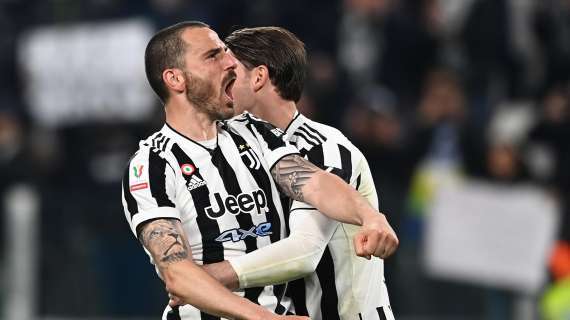 La Juventus celebra Bonucci