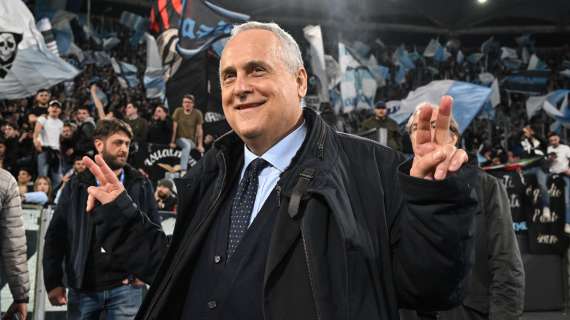 Lazio, Lotito: "Sarri non è mai stato in discussione"