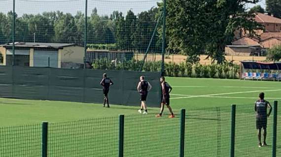 Allenamento atletico mattutino verso il ritiro di Pinzolo