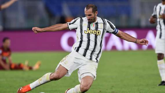 Juventus, Chiellini out contro lo Spezia: mossa in chiave Champions?