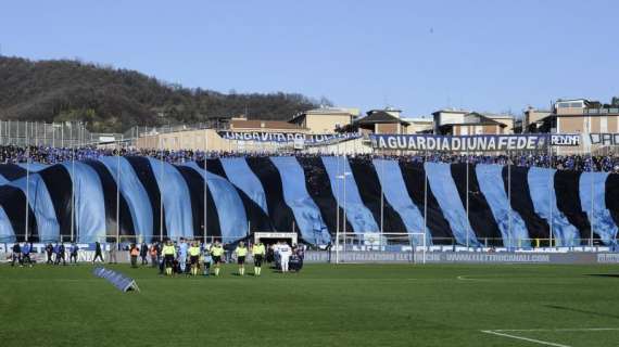 Atalanta-Inter, quasi 20mila spettatori a Bergamo