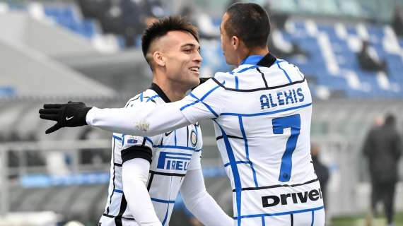 Sky - Verso Inter-Bologna: Sanchez fa rifiatare Lautaro, Vidal al posto di Barella. Cambiano anche gli esterni