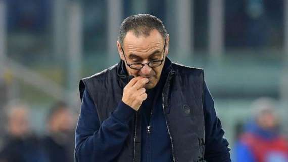 Juve dietro all'Inter, Sarri: "Può darsi che dopo aver vinto tanto in Italia la mente vada su altri obiettivi"