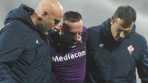 Fiorentina, Ribery ancora in dubbio per l'Inter: domani test decisivo
