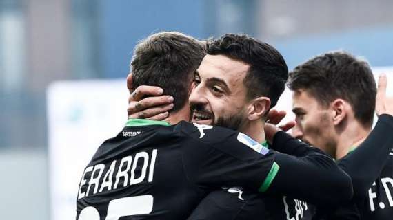Boga più Berardi, il Sassuolo torna a vincere: 2-1 in rimonta contro il Torino