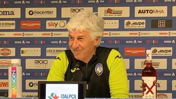Atalanta a -1 dall'Inter, Gasperini: "Calendari difficili per tutti, può essere una bella lotta"