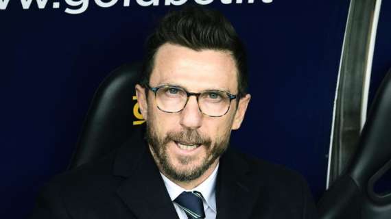 Di Francesco: "Fiorentina e Inter? Gare dure per noi, come tutte. Da valutare Acerbi e Missiroli"