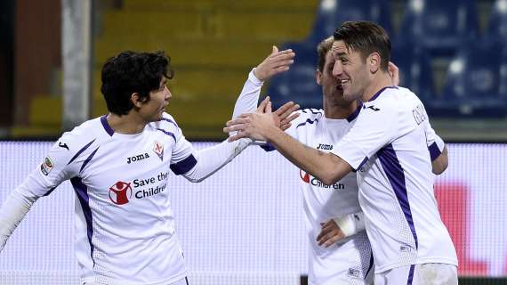 Rodriguez salva la Fiorentina: 1-1 a Marassi col Genoa