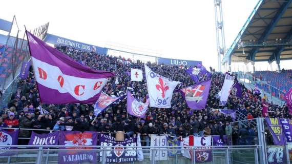 Verso Inter-Fiorentina, attesi 1500 spettatori viola a San Siro