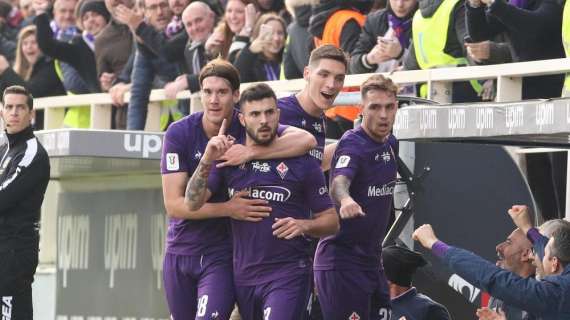 Coppa Italia - Impresa Fiorentina, in 10 batte l'Atalanta e si regala l'Inter