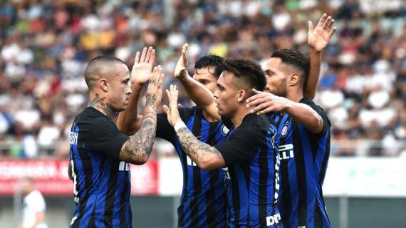Martinez scatenato, Karamoh di più: Inter batte Lugano 3-0