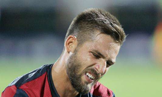 Pavoletti espulso dopo 5 minuti, salterà Inter-Genoa