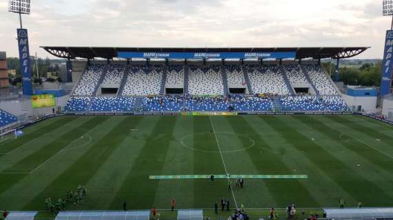 Sassuolo-Inter, il prato del Mapei Stadium in pessime condizioni