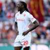 Roma-Fiorentina 1-0, Kean marcato stretto si innervosisce e becca il giallo