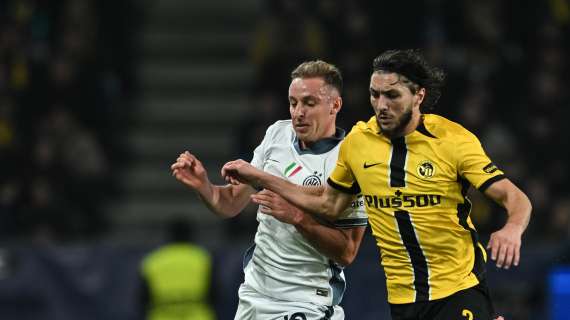 CHAMPIONS, L'Inter batte lo Young Boys all'ultimo minuto