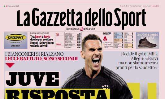 RASSEGNA STAMPA, Le prime pagine dei quotidiani