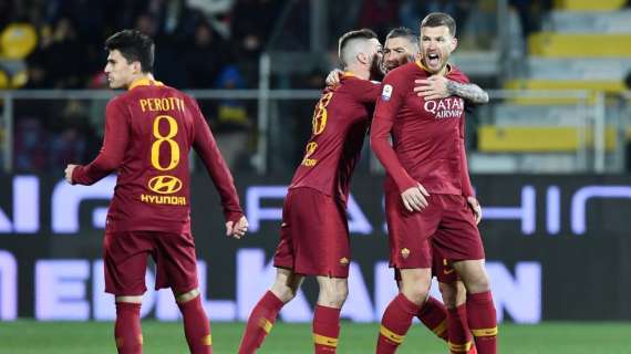 SERIE A, La Roma vince in extremis: a Frosinone e 3-2