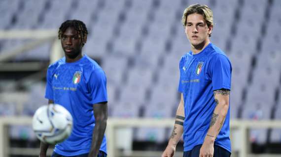 ZANIOLO, BORRIELLO SPONSOR, LE ESULTANZE, GLI AMICI KEAN E SOTTIL E LA PERCENTUALE VIOLA