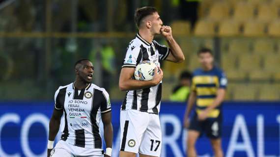 UDINESE, Battuta 3-1 la Salernitana e ottavi conquistati