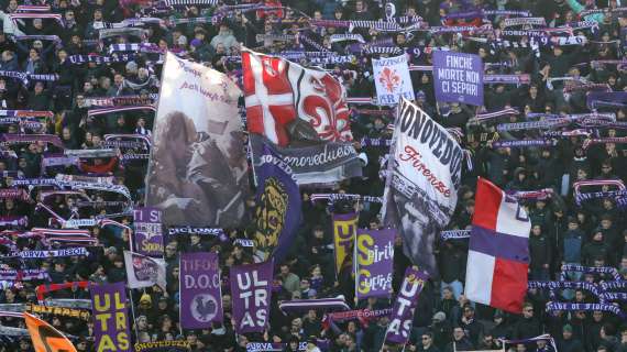 Mille tifosi viola a San Siro: la Fiesole non lascia sola la Fiorentina nemmeno di lunedì