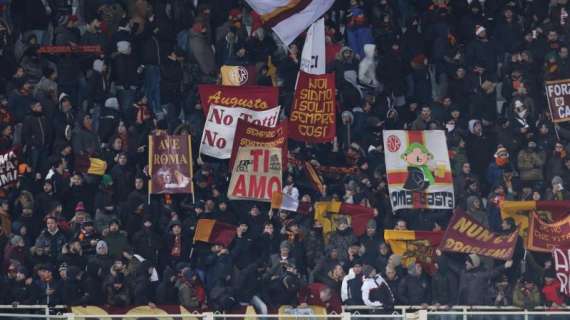 DA ROMA, Al Franchi oltre 2200 tifosi giallorossi
