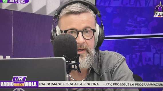 Marco Masini su Fiorentina-Juventus: "Sto ancora godendo. Coreografia? Lo spirito fiorentino non è condannabile"