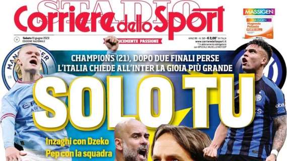 RASSEGNA STAMPA, Le prime pagine dei quotidiani
