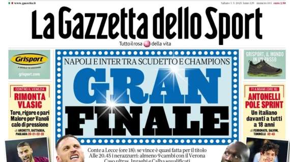 Rassegna stampa, ecco le prime pagine dei quotidiani sportivi italiani di oggi