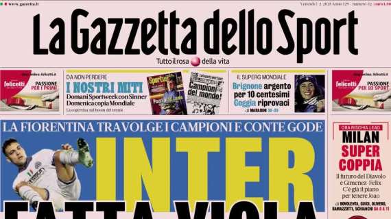 Rassegna stampa, ecco le prime pagine dei quotidiani sportivi