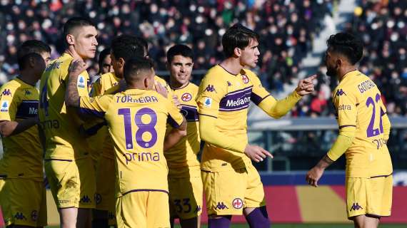 SERIE A, La classifica aggiornata: Fiorentina quinta