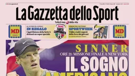 RASSEGNA STAMPA, Le prime pagine dei quotidiani