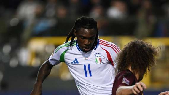 KEAN, In campo per gli ultimi 23 minuti di Italia-Francia