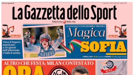 RASSEGNA STAMPA, Le prime pagine dei giornali