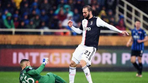 SERIE A, La Juventus passa 3-1 a Bergamo