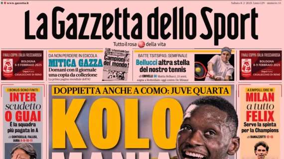 Rassegna stampa, ecco le prime pagine dei quotidiani sportivi