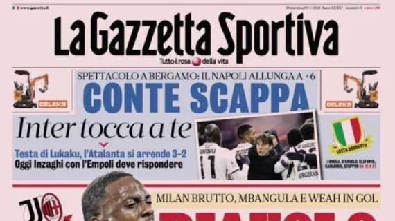 RASSEGNA STAMPA, Le prime pagine dei quotidiani