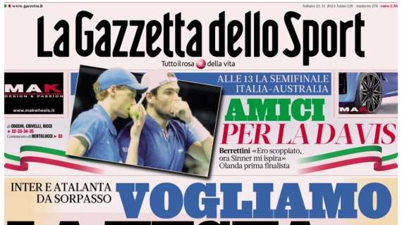 RASSEGNA STAMPA, Le prime pagine dei quotidiani